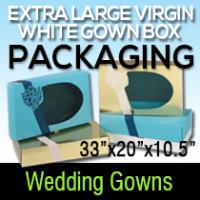 Extra Large Virgin White Gown Box 